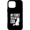 Jimbeels Custodia per iPhone 16 Pro Max Furetto Vota Cool