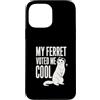Jimbeels Custodia per iPhone 13 Pro Max Furetto Vota Cool