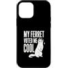 Jimbeels Custodia per iPhone 12 mini Furetto Vota Cool