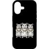 Cool 3 Hip Hop Trio Street Gold Chain Fu Custodia per iPhone 17 Hamster Rap Old School Retro Streetwear 80s 90s Tre