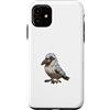Timowo Studio Custodia per iPhone 11 Ritratto Astratto di Cornacchia