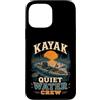 Jimbeels Custodia per iPhone 13 Pro Max Kayak Acqua Calma Crew