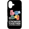 Rare Disease Warrior Gifts for Women and Custodia per iPhone 17 Mese di sensibilizzazione sulle malattie rare Zebra febbraio Malattia rara