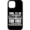 Mechanic Car Enthusiast Designs & Car Ou Custodia per iPhone 12 Pro Max Correggi la tua auto gratis Car Lover Mechanic Garage Car Guy