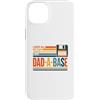 Dad Joke Archive Co Custodia per iPhone 14 Plus Divertenti battute su I Keep Dad in A Dad-A-Base Retro Floppy Disk