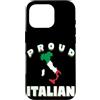 Proud Italian Heritage Clothing & Gifts Custodia per iPhone 16 Pro Bandiera Italia Patriottica Italia Uomini Donna Bambini Orgogliosi Italiano