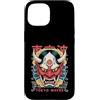 Hannya Oni Mask Aesthetic By TW Custodia per iPhone 15 Hannya Oni Mask Devil Yokai - Maschera giapponese con tatuaggio demone