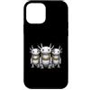 Cool 3 Hip Hop Trio Street Gold Chain Fu Custodia per iPhone 12 mini Axolotl Rap Old School Retro Streetwear anni '80 '90 Tre