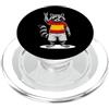 Spain Flag Spanish Raccoon Bandiera Spagna Procione Spagnolo PopSockets PopGrip per MagSafe