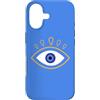 AuraStitch Custodia per iPhone 17 Evil Eye | Grafica di protezione Nazar | Estetica mistica