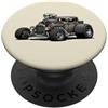 Jeff Hobrath Rusty Muscle Street Rod, modello Rusty Rod Rod, stile vintage PopSockets PopGrip Adesivo