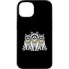 Cool 3 Hip Hop Trio Street Gold Chain Fu Custodia per iPhone 13 Raccoon Rap Old School Retro Streetwear anni '80 '90 Tre