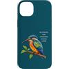 Tokyo Toons Custodia per iPhone 14 Plus Martin Pescatore Uccello Tropicale di Frutta Colorata