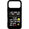 Whyitsme Design Custodia per iPhone 17 Pro Max Scherzo divertente per lavori a maglia, con pecore
