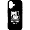 Financial Services Staff Gifts & T-Shirt Custodia per iPhone 17 Analista di Finanza Pubblica