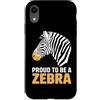 Rare Disease Warrior Gifts for Women and Custodia per iPhone XR Mese di sensibilizzazione sulle malattie rare Zebra febbraio Malattia rara