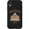 Italian Souvenir Cathedral Milan Italy D Custodia per iPhone XR Milano Italia Cattedrale Architettura