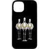 Cool 3 Hip Hop Trio Street Gold Chain Fu Custodia per iPhone 13 Flamingo Rap Old School Retro Streetwear 80s 90s Tre