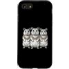 Cool 3 Hip Hop Trio Street Gold Chain Fu Custodia per iPhone SE (2020) / 7/8 Hamster Rap Old School Retro Streetwear 80s 90s Tre
