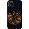 Cute Cottagecore Dragons with Books Desi Custodia per iPhone 11 Pro Max Baby Dragon Reading Libri Moonlit Fantasy