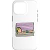 Mark Ewbie Designs Custodia per iPhone 16 Pro Lettino abbronzante