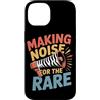 Rare Disease Warrior Gifts for Women and Custodia per iPhone 14 Mese di sensibilizzazione sulle malattie rare Zebra febbraio Malattia rara