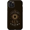 Funny Latin Teacher Quotes & Classical P Custodia per iPhone 11 Pro Lucat Lux Vestra Astrologia Zodiaco Celeste Mistico