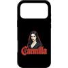 Edgar Allan Poets Custodia per iPhone 17 Pro Max Carmilla Gothic Noir Femminile Vampiro