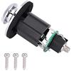 Dilwe Jack Endpin Chitarra, Presa Jack Uscita da 6,35 mm Ingresso da 2,5 mm per Chitarra