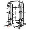 Toorx Vertical - ASX-2000 Stazione multifunzione a caricamento dischi All in One - Dual Pulley + Smith machine + Rack functional con traliccio per le trazioni e dip station