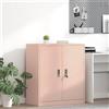 Vidaxl Armadio Rosa 80 x 40 x 90 cm Acciaio