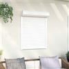 Vidaxl Persiana a rullo Bianco 80 x 100 cm Alluminio e poliuretano