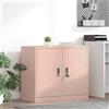 Vidaxl Armadio Rosa 80 x 40 x 70 cm Acciaio