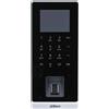 Dahua ASI2212H-W - Lettore standalone Wi-Fi IP65 con display e touch, card 13.56 MHz, impronte, pswd