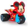 Moto Elettrica per Bambini 6V 3 Ruote Samurai Disney Mickey