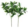 EDG ENZO DE GASPERI Set Due Rami Alloro Artificiali Verde Decorativo Altezza 70 cm