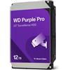 WESTERN DIGITAL HDD PURPLE PRO 12TB 3.5 SATA 6GBS 7200 RPM 512MB BUFFER **RICONDIZIONATO**
