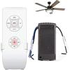 Yosoo Kit Telecomando per Ventilatore da Soffitto, Telecomando Universale Intelligente per Ventilatore da Soffitto per Ufficio Harbour Breeze Room