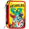 SEVEN Astuccio Avengers Heroes in Action 3 Zip Completo 44 Pezzi