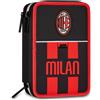 SEVEN Astuccio 3 Zip Milan Est.1899 Completo 45 Pezzi