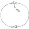 Amen Gioielli Bracciale Donna Amen INFINITO e CUORE in Acciaio codice ACBR1801B