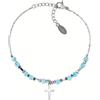 Amen Gioielli Bracciale Donna Amen CROCE in Acciaio codice ACBR818384B