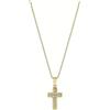 Amen Gioielli Collana Donna Amen CROCE in Acciaio Gold codice ACCL1805G