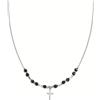 Amen Gioielli Collana Donna Amen CROCE in Acciaio con Agata codice ACCL818387B