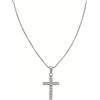 Amen Gioielli Collana Donna Amen CROCE in Acciaio codice ACCL818391B