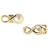 Amen Gioielli Orecchini Donna Amen INFINITO in Acciaio Gold codice ACE1801G