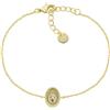 Amen Gioielli Bracciale Donna Amen MIRACOLOSA in Ottone Gold codice OTBRMIPAG3