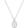 Amen Gioielli Collana Donna Amen CROCE in Ottone codice OTCLCRSMBB