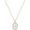 Amen Gioielli Collana Donna Amen CROCE in Ottone Gold codice OTCLCRSMGB