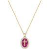 Amen Gioielli Collana Donna Amen CROCE in Ottone Gold codice OTCLCRSMGBO